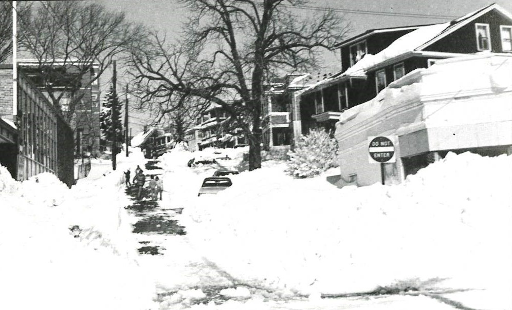 Boston Street, Somerville, Blizzard of 1978