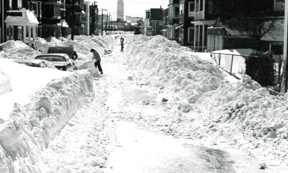 Somerville in the Blizzard of 78