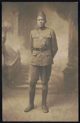 african american soldier ww1