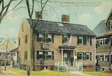 Peter and Oliver Tufts House Somerville Postcard