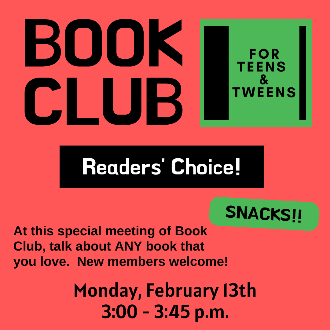 Book Club Readers CHoice